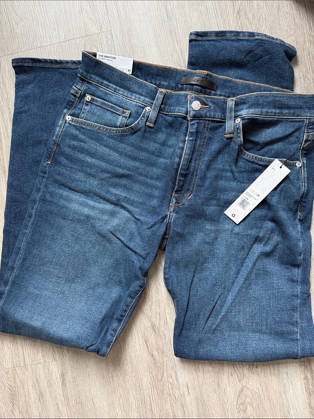 Joe's Jeans Slim Straight Men's Jeans in Blue Denim
